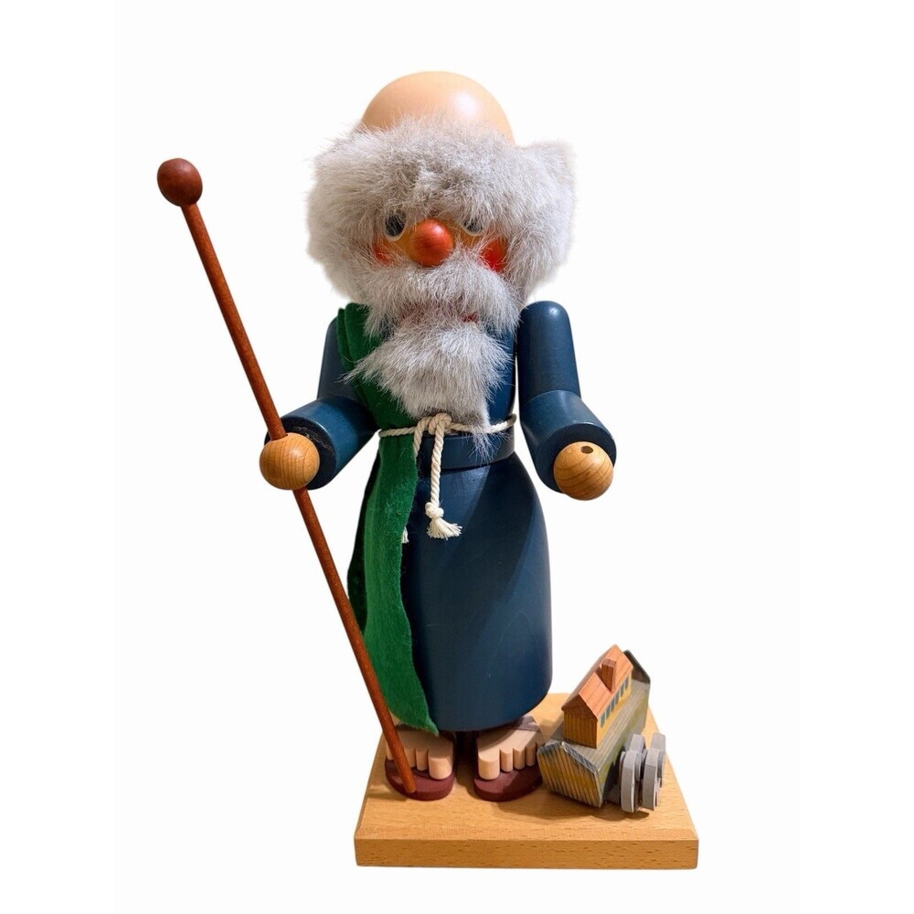 Christian Ulbricht Nutcracker Noah’s Ark 14” Tall Made in Germany 1995 Christmas
